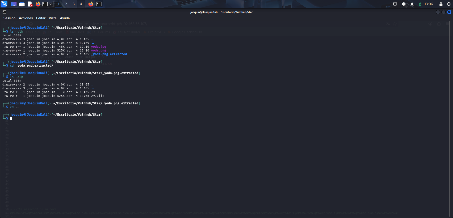 Contenido extraído por Binwalk desde yoda.png