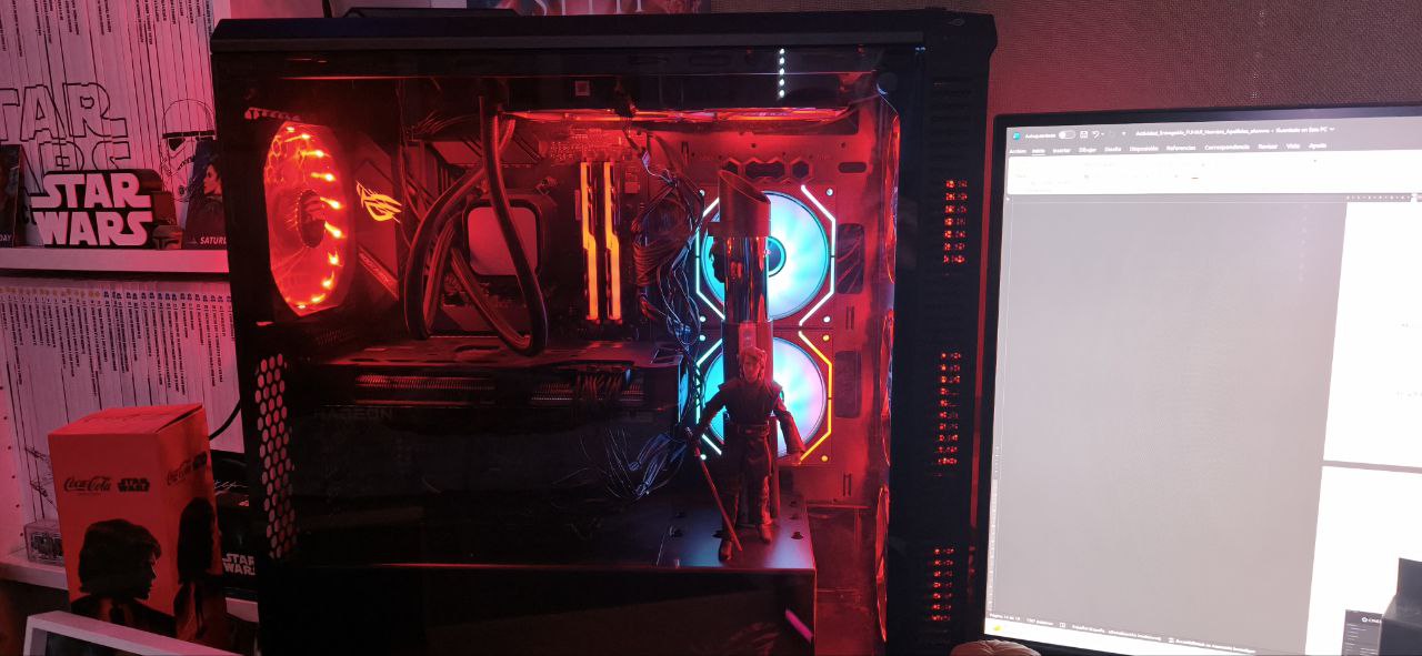 Ordenador a pleno rendimiento