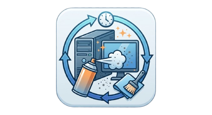 Icono de limpieza periódica