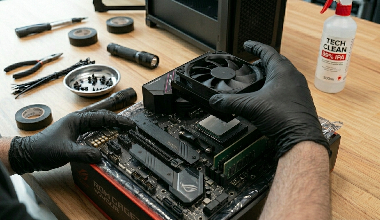 Conexión del ventilador al puerto CPU_FAN